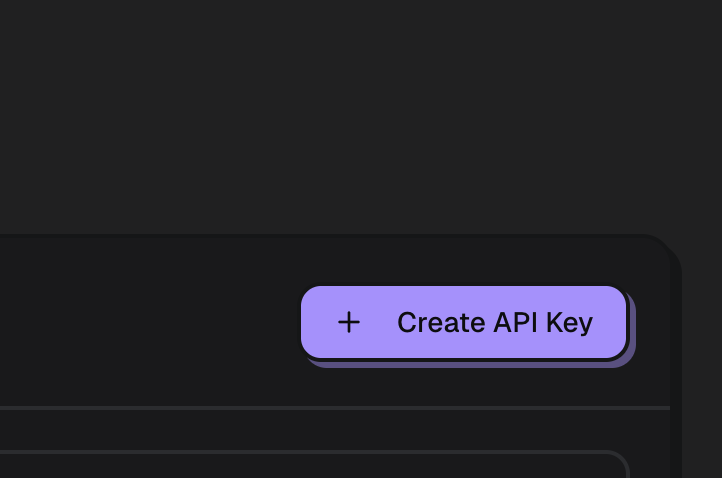 Create API Key