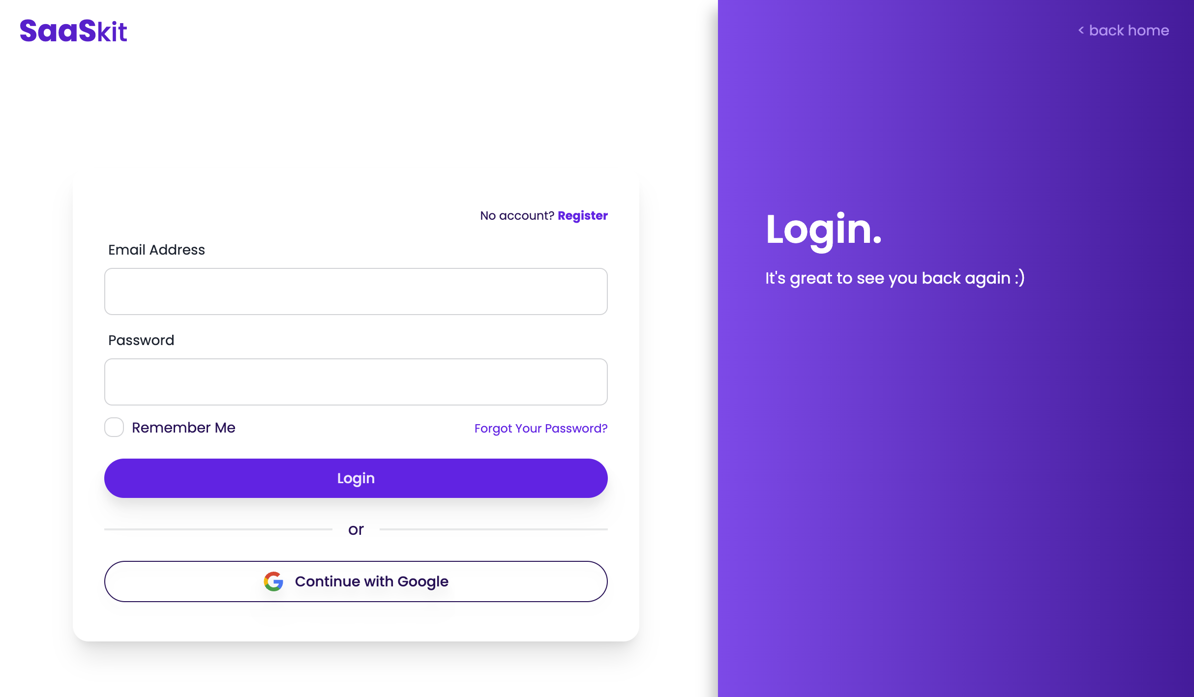 Login