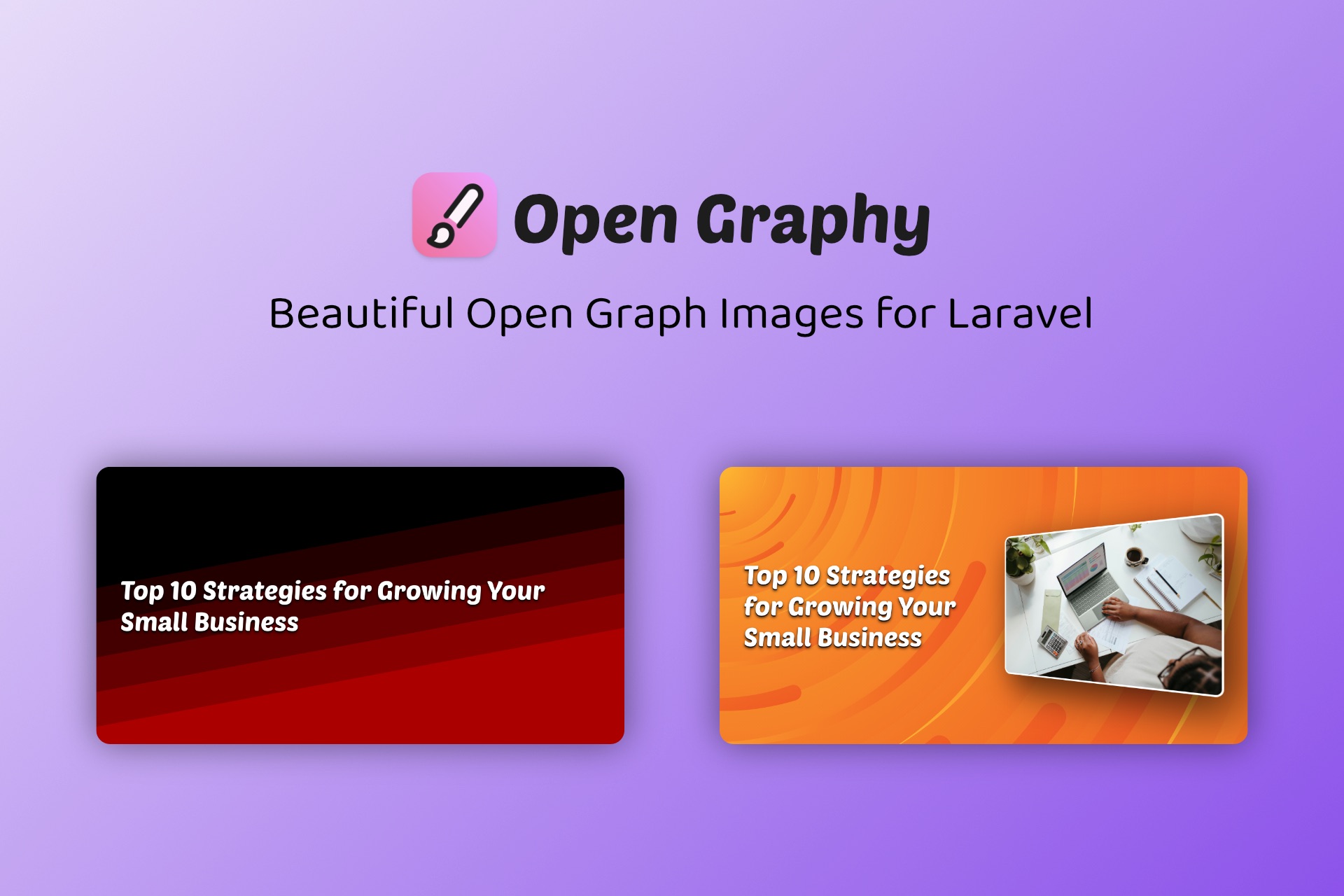 Generate Awesome Laravel Open Graph Images with Open Graphy